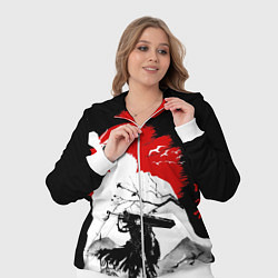 Женский 3D-костюм Берсерк силуэт Гатса, цвет: 3D-белый — фото 2