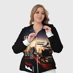 Женский 3D-костюм FORMULA 1, цвет: 3D-белый — фото 2