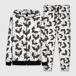 Женский 3D-костюм Летучие мыши, цвет: 3D-черный