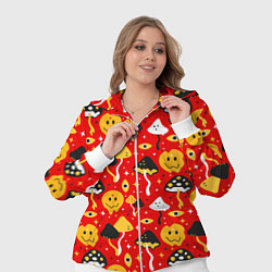 Женский 3D-костюм Галюцинации, цвет: 3D-белый — фото 2