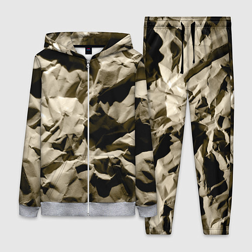 Женский костюм Мягкая мятая бумага / 3D-Меланж – фото 1