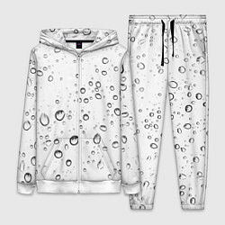 Женский 3D-костюм Утренний дождь, цвет: 3D-белый