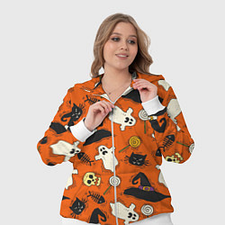 Женский 3D-костюм Хэллоуинские шалости, цвет: 3D-белый — фото 2