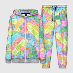 Женский костюм Цветные пластыри