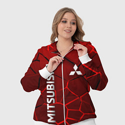 Женский 3D-костюм Митсубиси 3D плиты, цвет: 3D-белый — фото 2