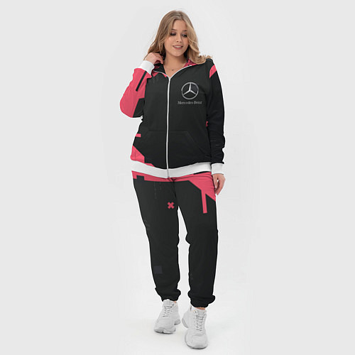 Женский костюм Мерседес Mersedes / 3D-Белый – фото 4