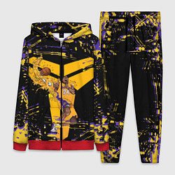 Женский 3D-костюм Los angeles lakers NBA, цвет: 3D-красный