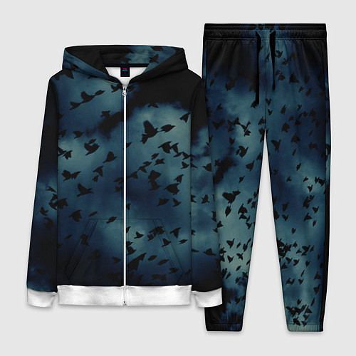 Женский костюм Flock of birds / 3D-Белый – фото 1