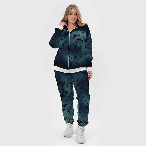 Женский костюм Flock of birds / 3D-Белый – фото 4