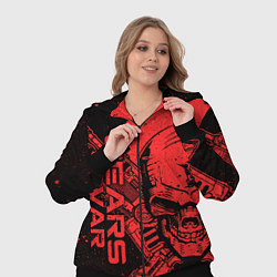 Женский 3D-костюм Gears 5 - Gears of War, цвет: 3D-черный — фото 2