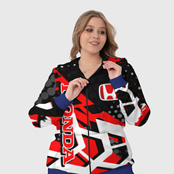 Женский 3D-костюм Honda Хонда, цвет: 3D-синий — фото 2