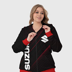 Женский 3D-костюм SUZUKI, sport, цвет: 3D-красный — фото 2