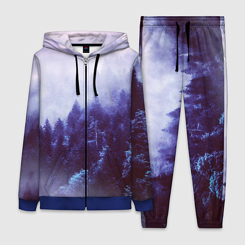 Женский костюм ЛЕСНОЙ ТУМАН / 3D-Синий – фото 1