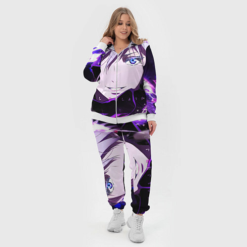 Женский костюм Сатору Гото кастует заклинание / 3D-Белый – фото 4