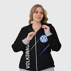 Женский 3D-костюм Volkswagen, sport style, цвет: 3D-меланж — фото 2