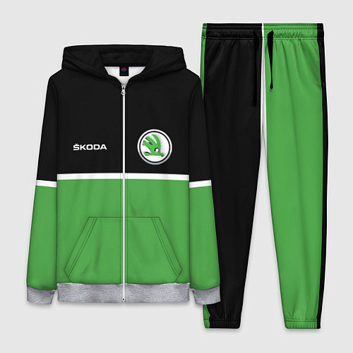 Женский костюм Skoda Два цвета / 3D-Меланж – фото 1