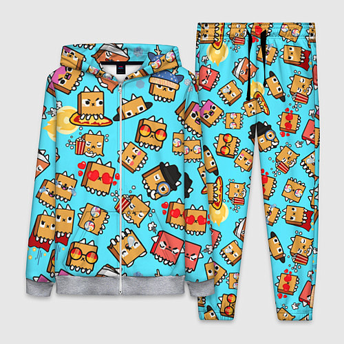 Женский костюм PAPER BAG CAT TOCA BOCA TOCA LIFE WORLD / 3D-Меланж – фото 1