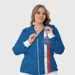 Женский 3D-костюм PSG SPORT STRIPES UNIFORM, цвет: 3D-белый — фото 2