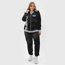 Женский 3D-костюм Subaru Субару Авто, цвет: 3D-меланж — фото 2