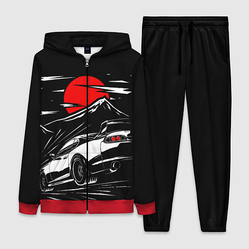 Женский костюм Toyota Supra: Red Moon / 3D-Красный – фото 1