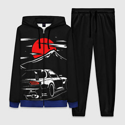 Женский костюм MAZDA RX 7 Мазда при свете красной луны