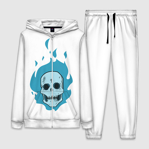 Женский костюм Череп Cute Angel парный / 3D-Белый – фото 1