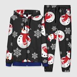 Женский 3D-костюм Снеговик!, цвет: 3D-синий