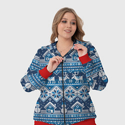 Женский 3D-костюм Christmas Pattern, цвет: 3D-красный — фото 2