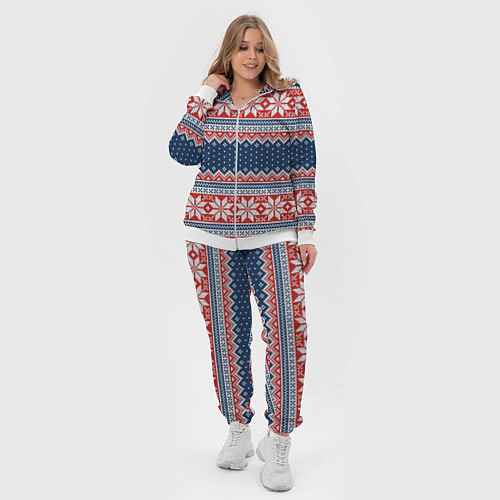 Женский костюм Knitted Pattern / 3D-Белый – фото 4