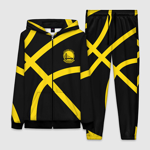 Женский костюм Голден Стэйт Уорриорз, Golden State Warriors / 3D-Черный – фото 1