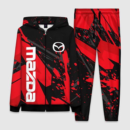 Женский костюм MAZDA, МАЗДА / 3D-Черный – фото 1