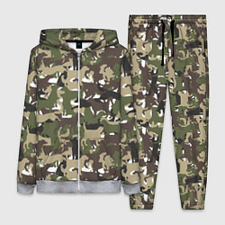 Женский костюм Камуфляж из Собак Camouflage