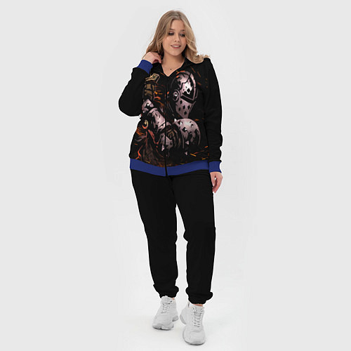 Женский костюм Darkest Dungeon Fish and Bones / 3D-Синий – фото 4