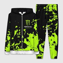 Женский костюм Monster Energy green