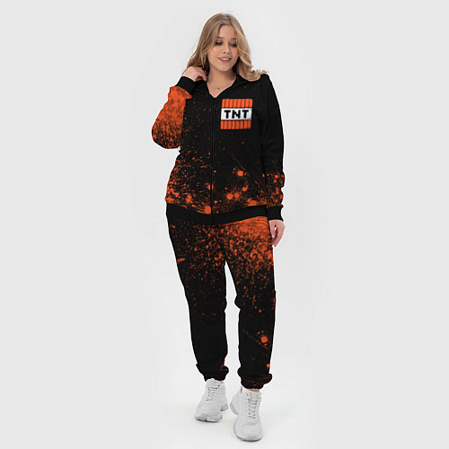 Женский костюм MINECRAFT - ДИНАМИТ - Арт / 3D-Черный – фото 4