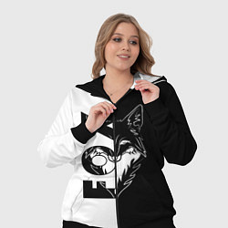 Женский 3D-костюм FOX Лис, цвет: 3D-черный — фото 2