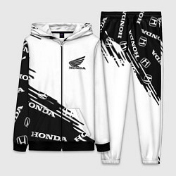 Женский 3D-костюм Honda sport pattern, цвет: 3D-черный