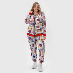 Женский 3D-костюм Рок Музыкант, цвет: 3D-красный — фото 2