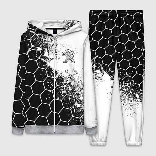 Женский костюм Peugeot Соты / 3D-Меланж – фото 1