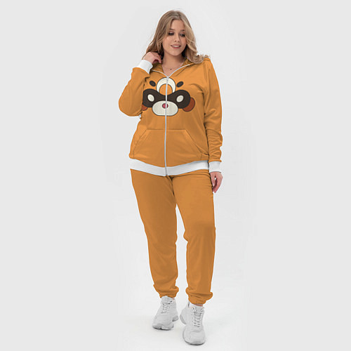 Женский костюм Genshin Impact - Гоба / 3D-Белый – фото 4