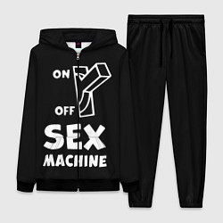 Женский 3D-костюм SEX MACHINE Секс Машина, цвет: 3D-черный