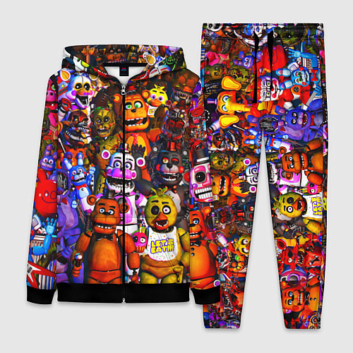 Женский костюм Fnaf UCN / 3D-Черный – фото 1