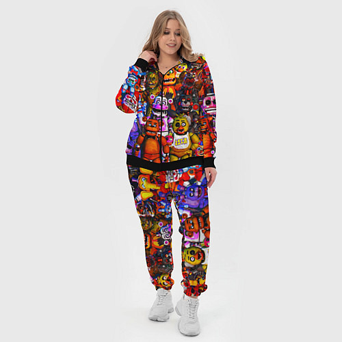 Женский костюм Fnaf UCN / 3D-Черный – фото 4