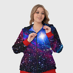 Женский 3D-костюм Открытый космос Star Neon, цвет: 3D-красный — фото 2