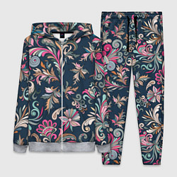 Женский 3D-костюм Холодная хохлома, цвет: 3D-меланж