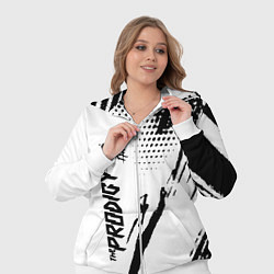 Женский 3D-костюм The prodigy - логотип, цвет: 3D-белый — фото 2