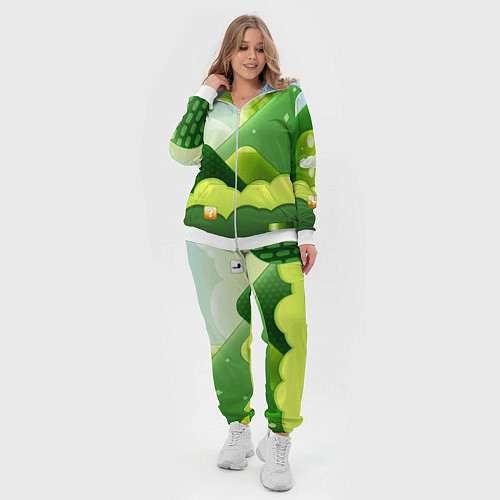 Женский костюм Вселенная марио / 3D-Белый – фото 4