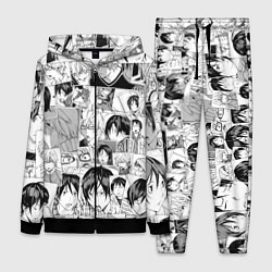 Женский 3D-костюм Бакуман паттерн, цвет: 3D-черный