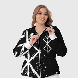 Женский 3D-костюм КЛЕЙМО ЖЕРТВЫ - БЕРСЕРК, цвет: 3D-белый — фото 2