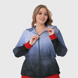 Женский 3D-костюм Лес в ночи, цвет: 3D-красный — фото 2